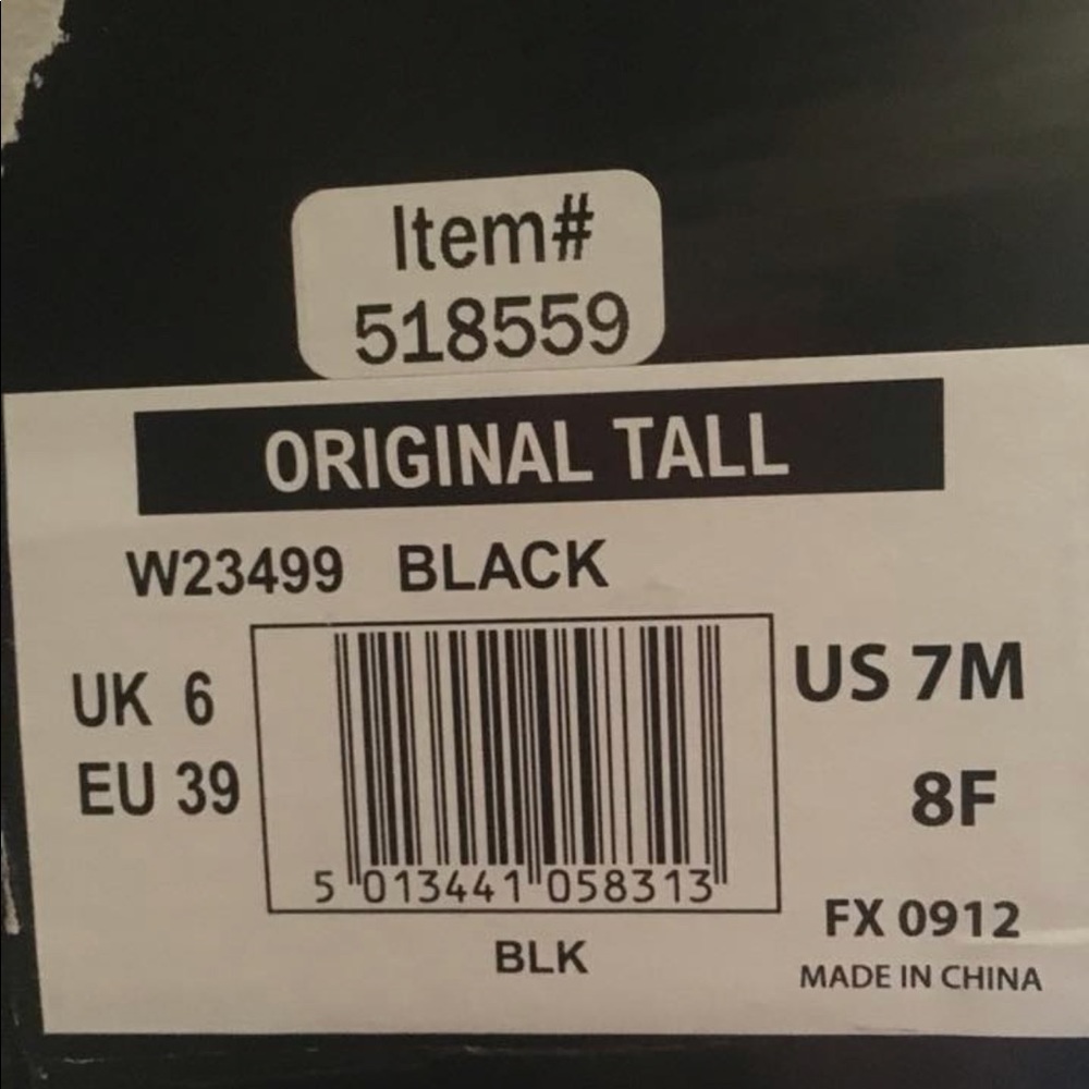 Tall Matte Black Hunter Boots - Picture 4 of 4